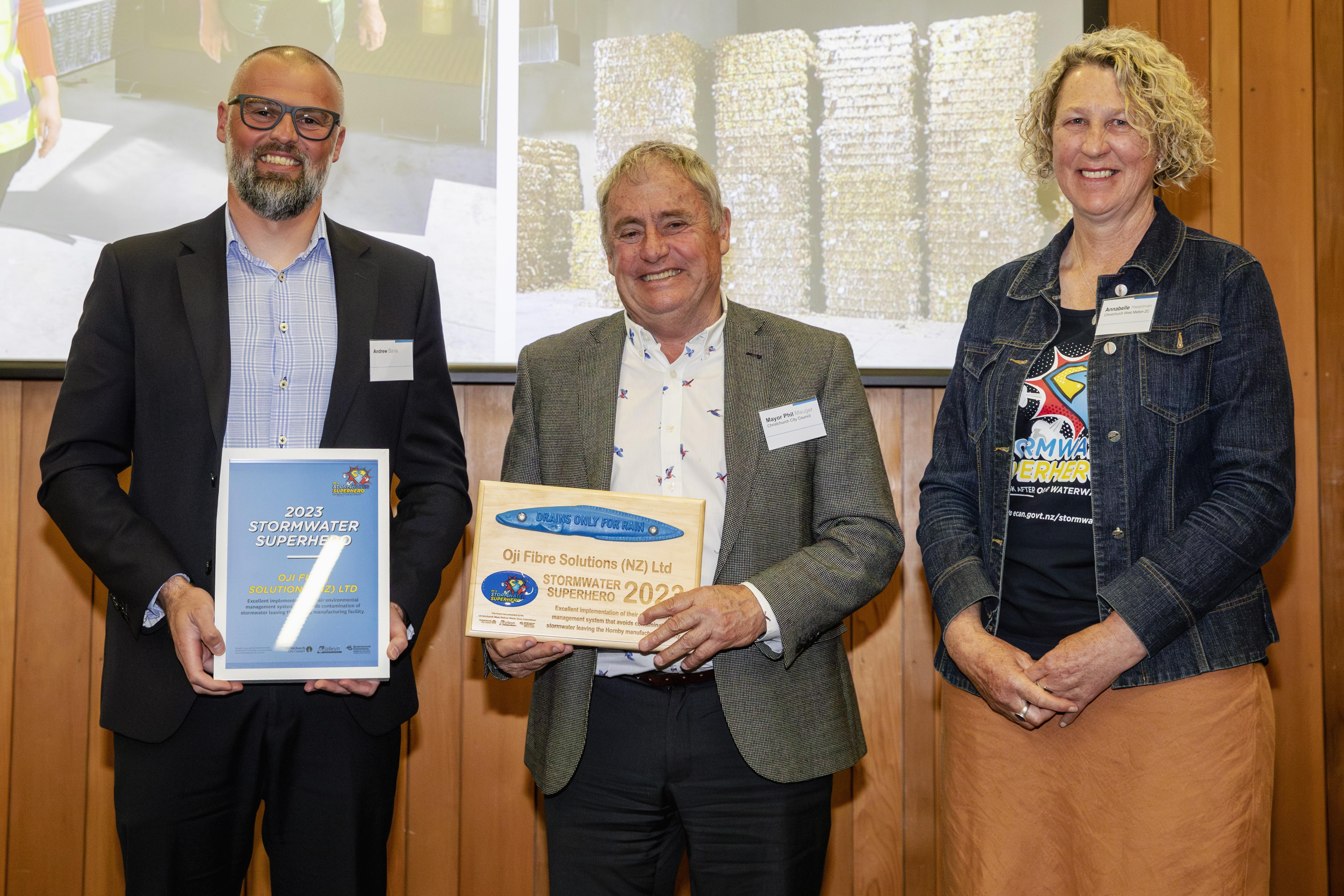 OjiFS Packaging Southern Wins Stormwater Superhero Award