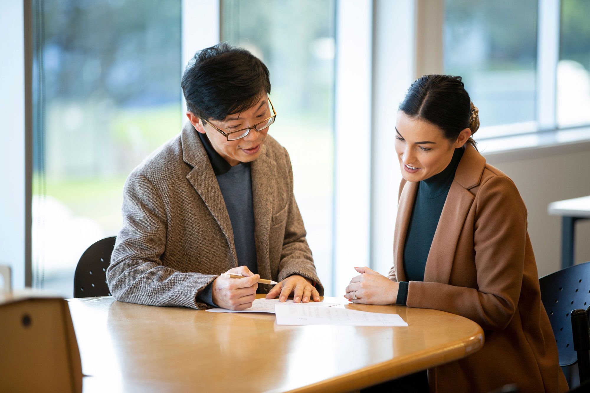 OjiFS's employees working for supply chain management