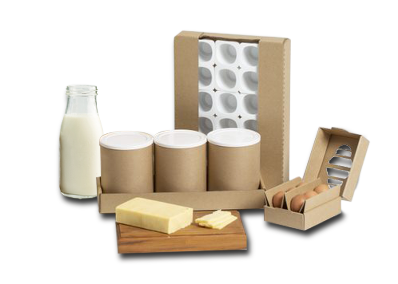 Dairy product packaging