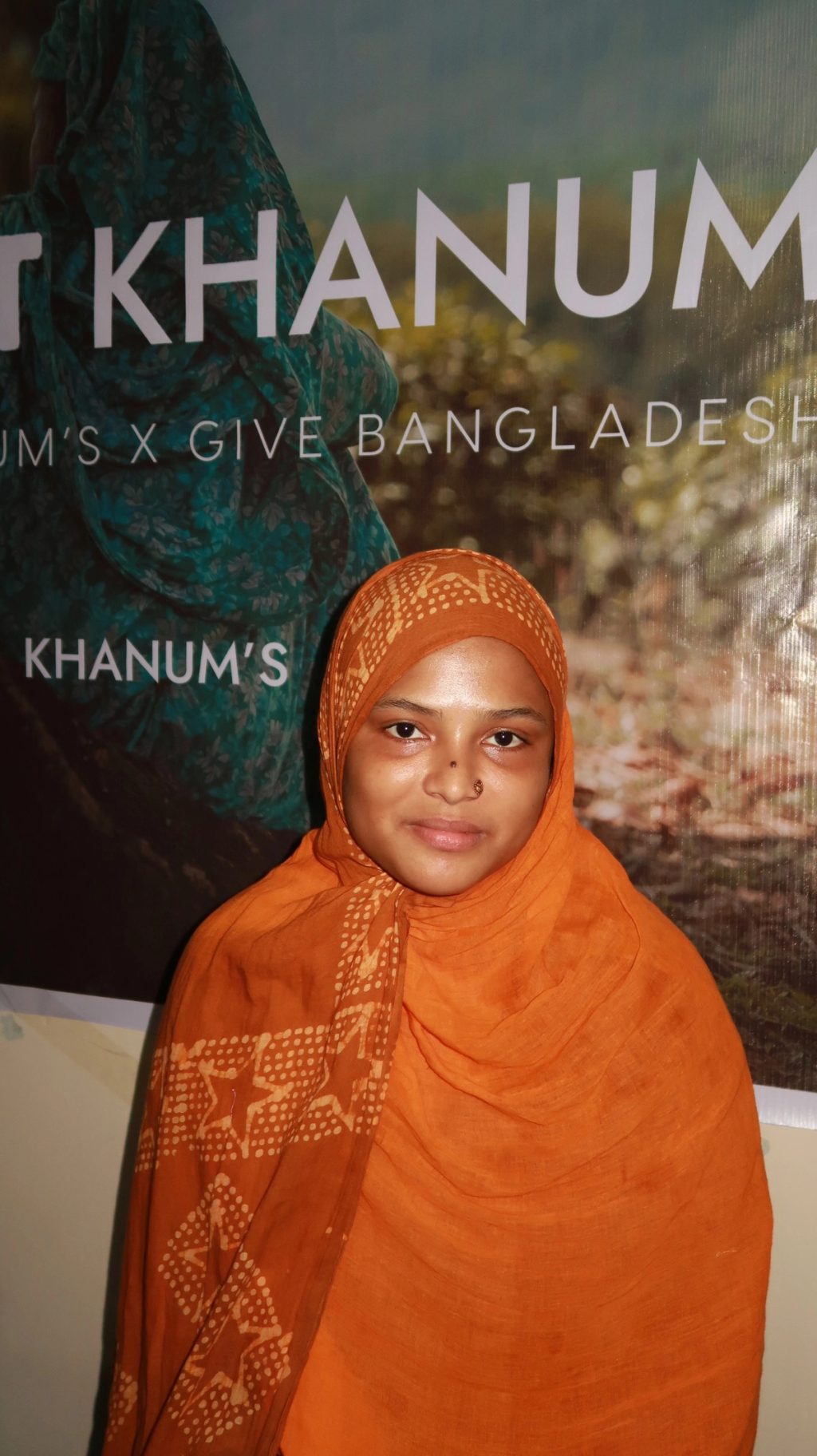 woman with headscarf
