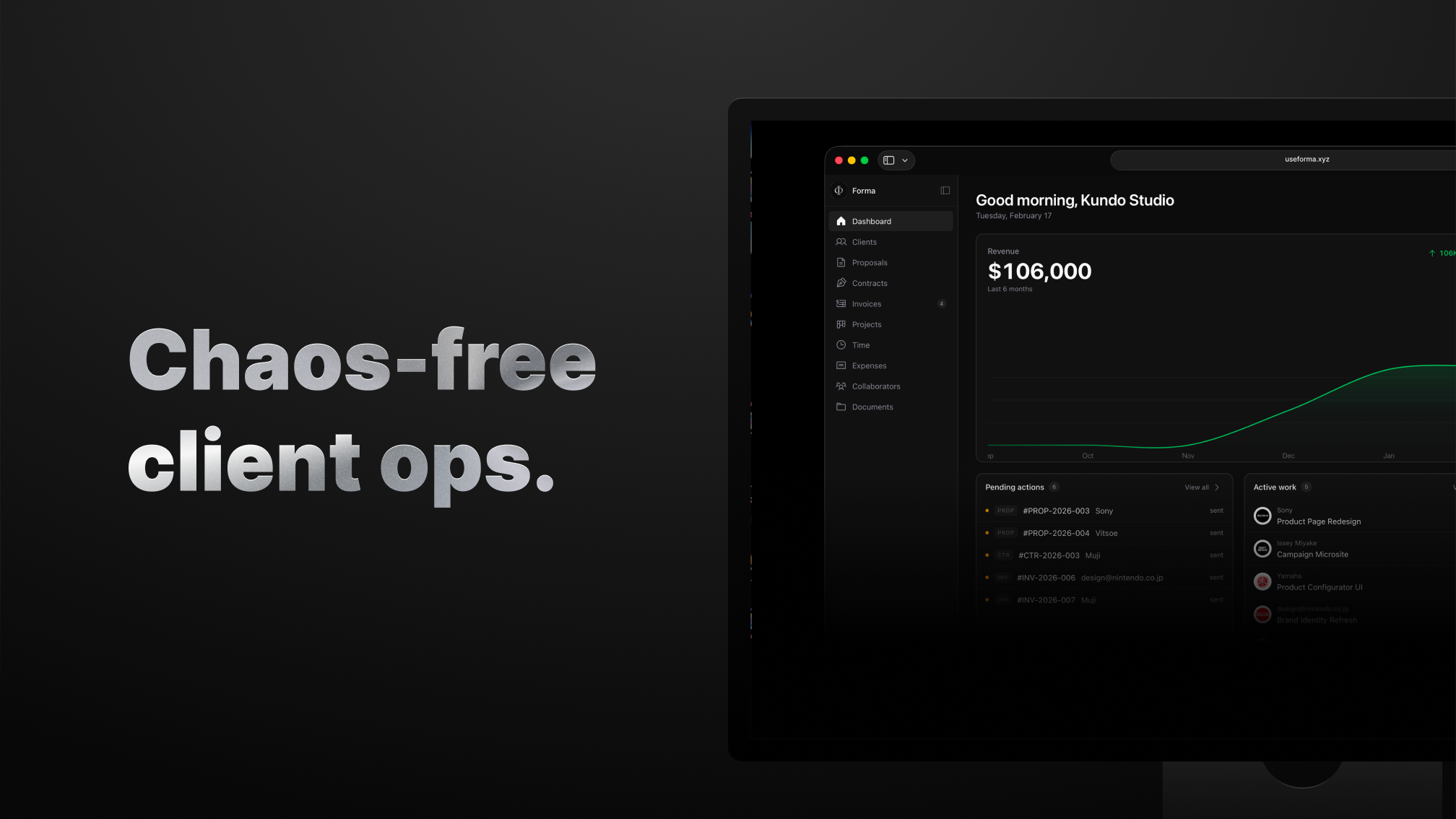 Forma — design details