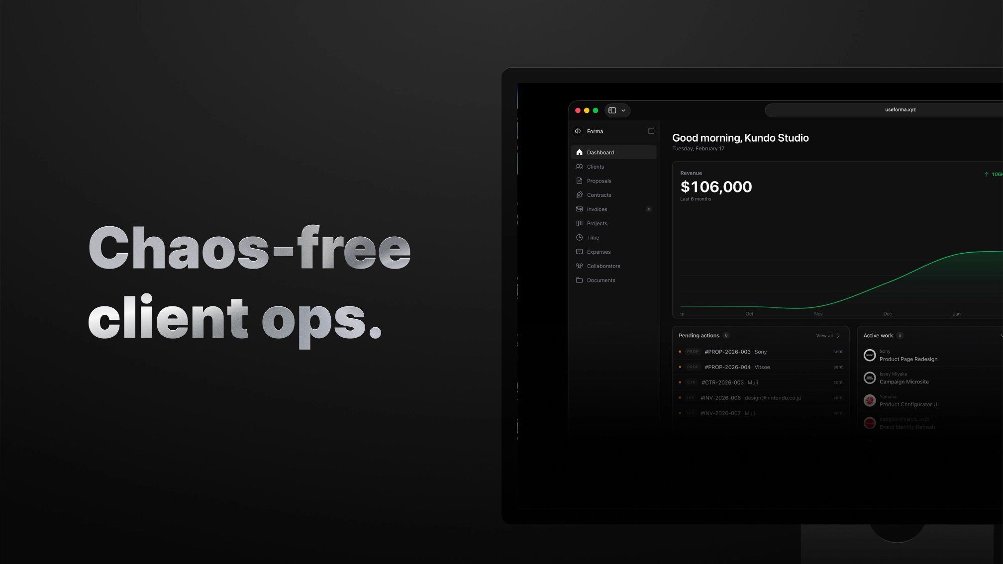 Forma — design details