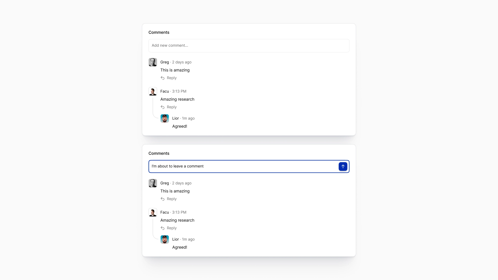 UI design work by Facundo Montanaro