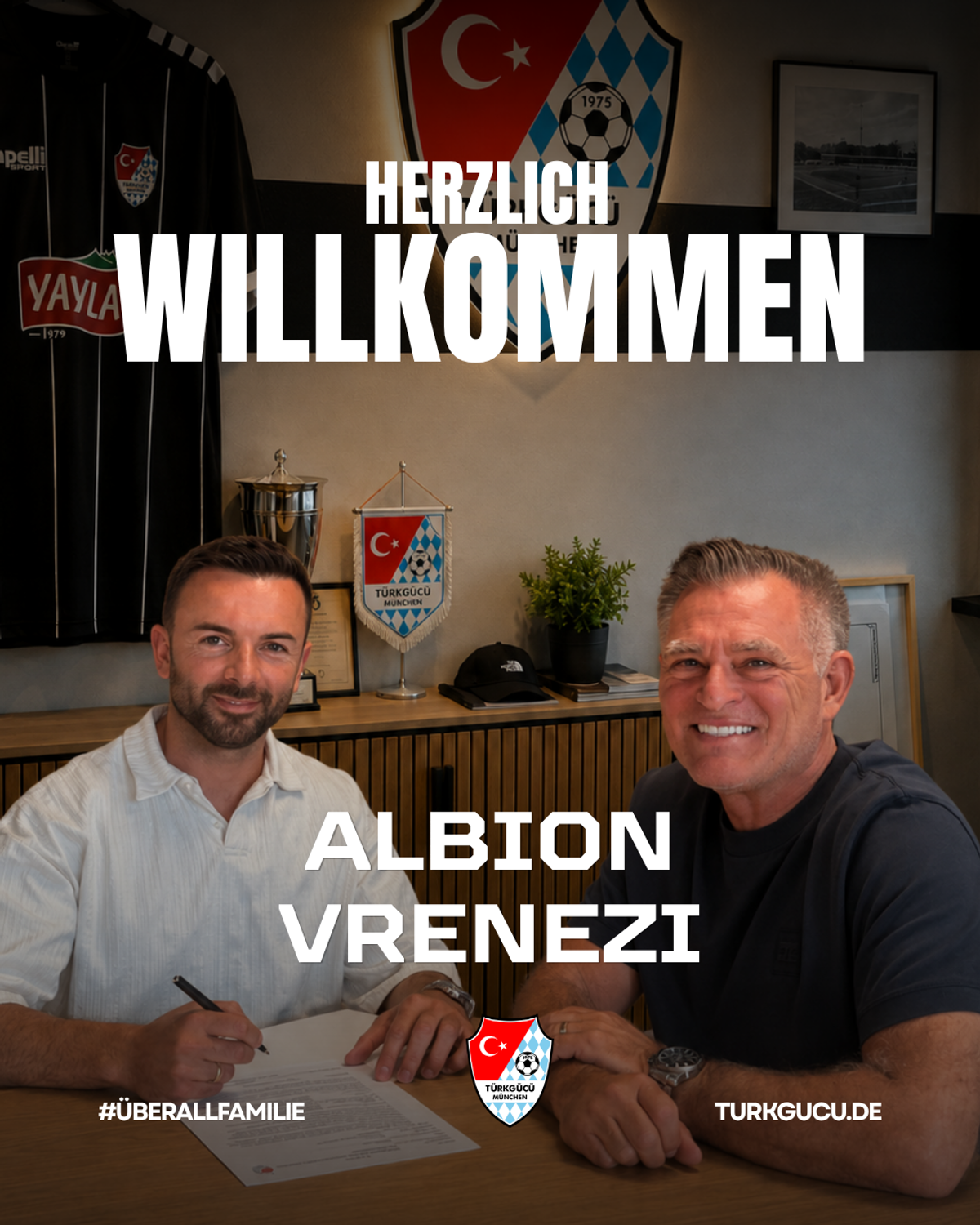 Albion Vrenezi ist zurück!