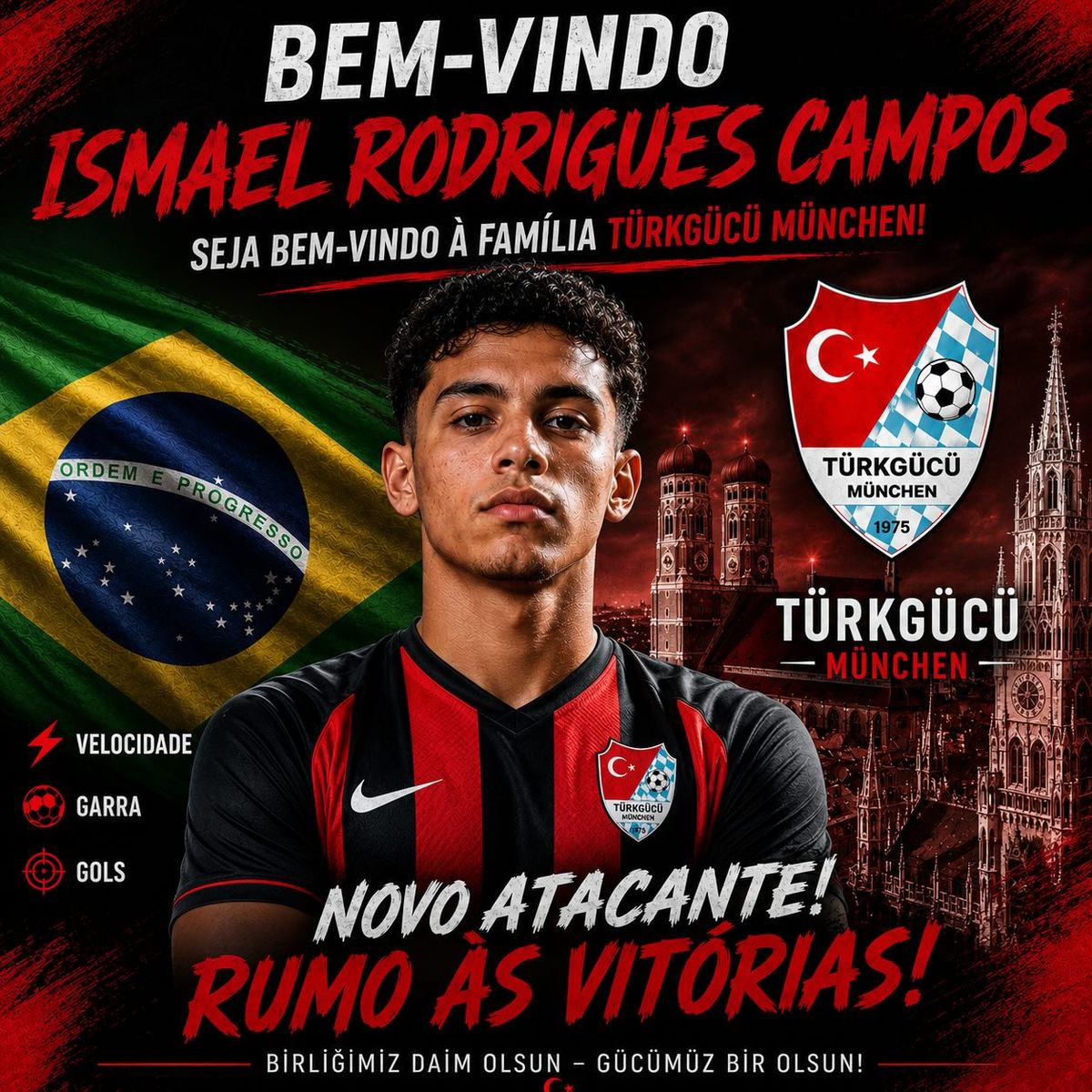 Neuer Stürmer aus Brasilien
