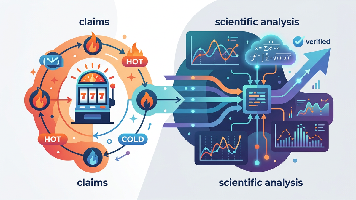 Menguji Validitas Klaim "Hot Cold Slot" melalui Analisis Statistik RNG dan Volatilitas