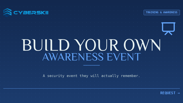 Build Your Own Awareness Event