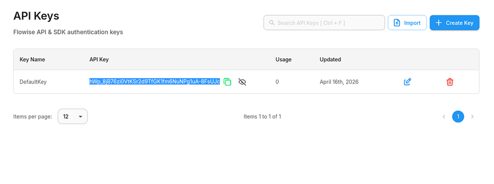 Copy the API key and paste it in the command above]