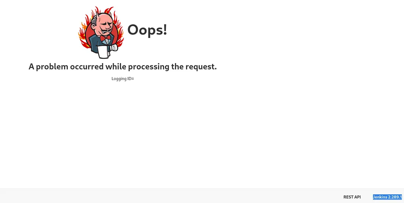 The version of Jenkins by accessing the directory /oops of the web application.