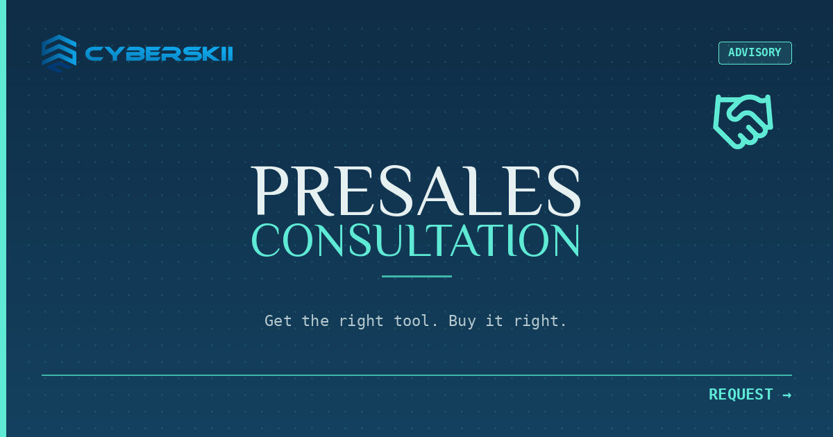 Presales Consultation