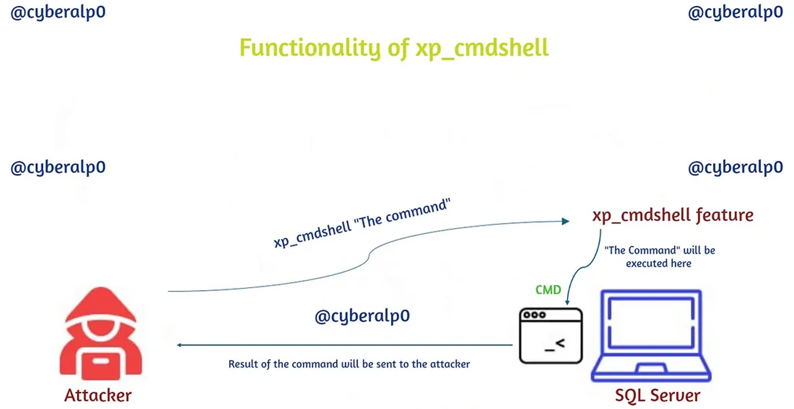 How the command is executed?
