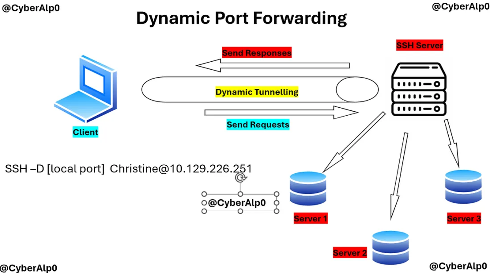 SSH –D [local port] [User]@[Remote_Host]