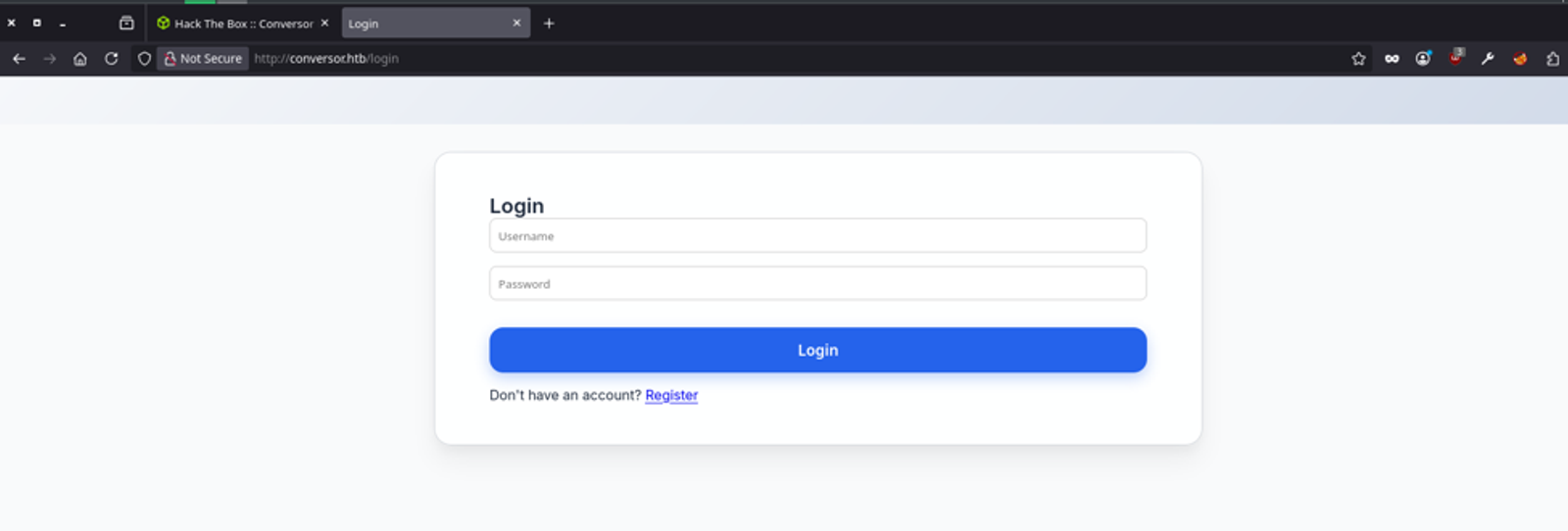 The domain is now accessible through the web.