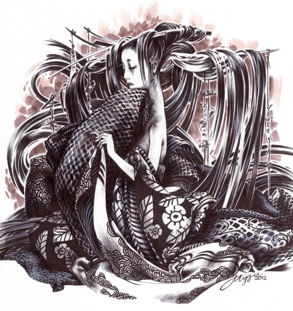 Mermaid With a Net