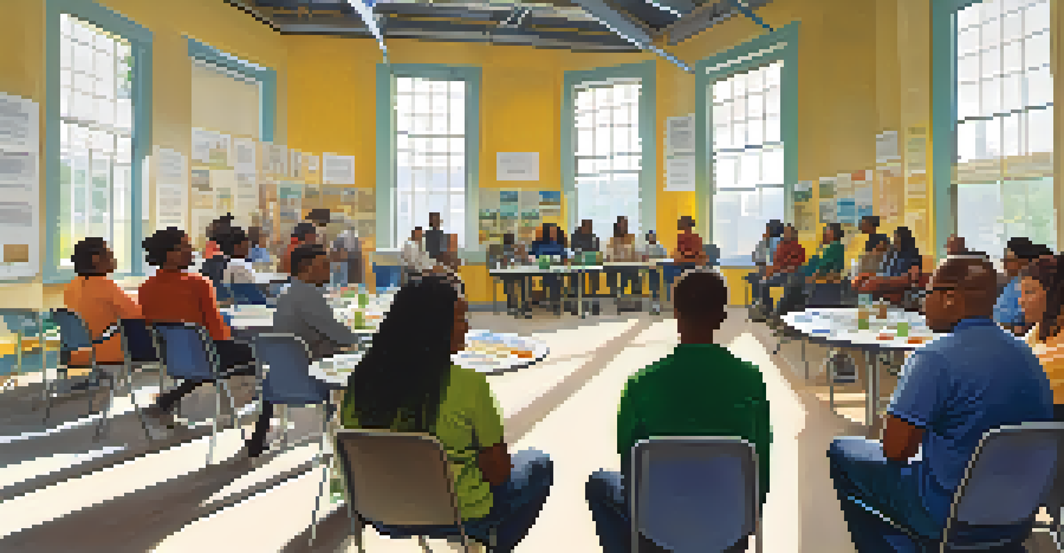 A diverse group of individuals participating in a workshop on sustainability in automotive manufacturing.