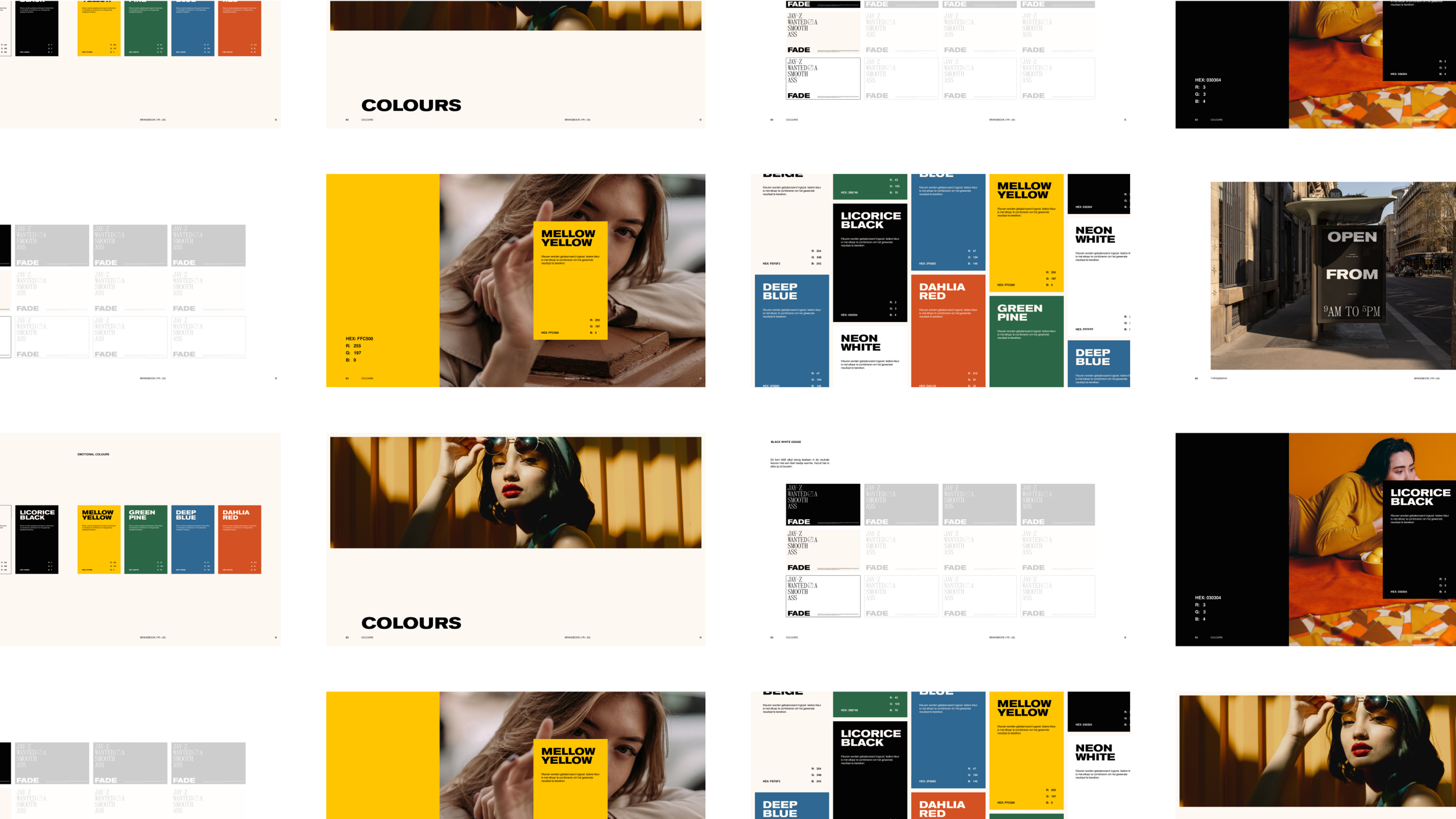 Jooze brandbook color