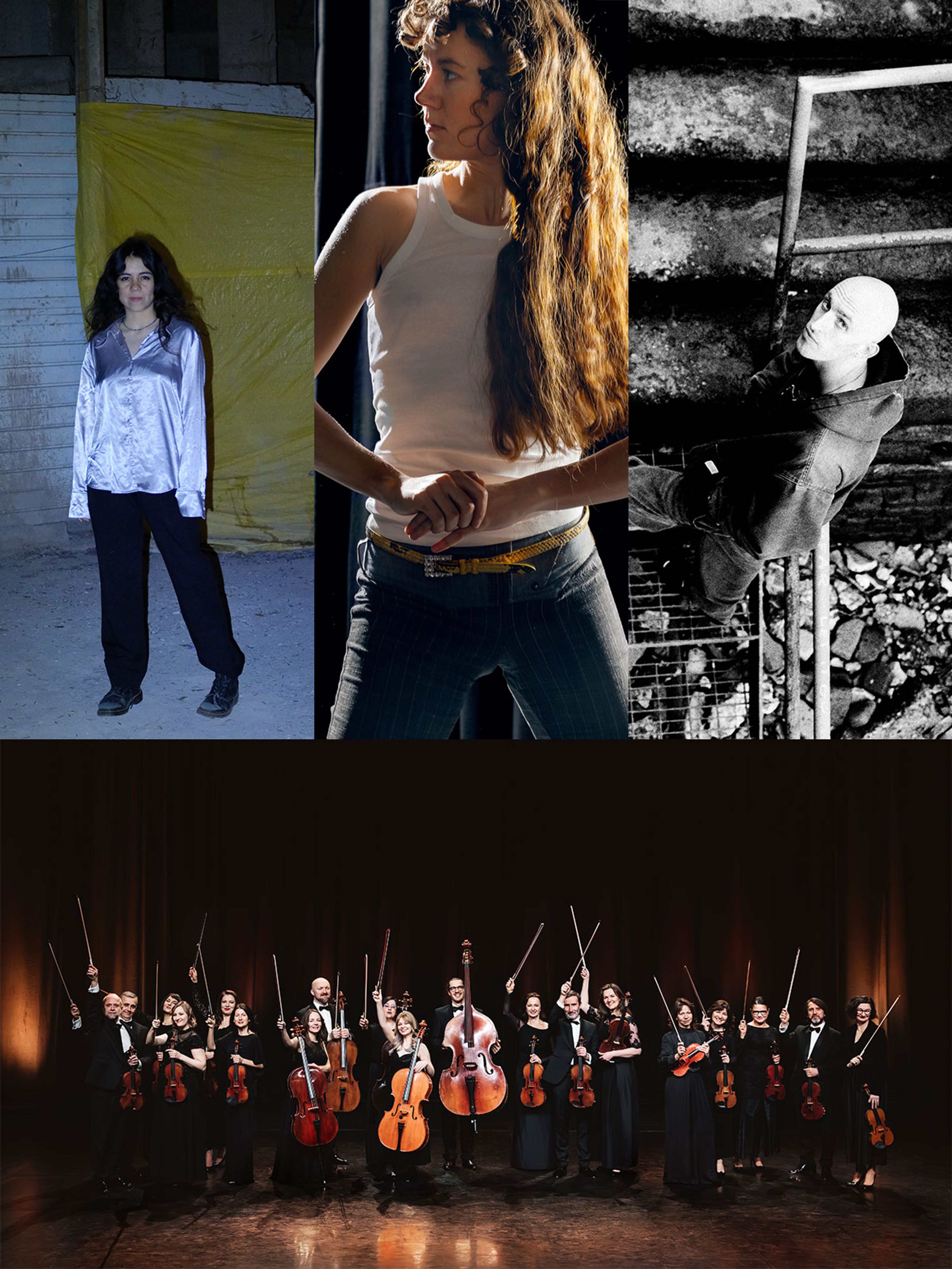 WARP presents: The Providenza Ensemble (Mabe Fratti, Clarissa Connelly, Mark William Lewis) with Sinfonietta Cracovia