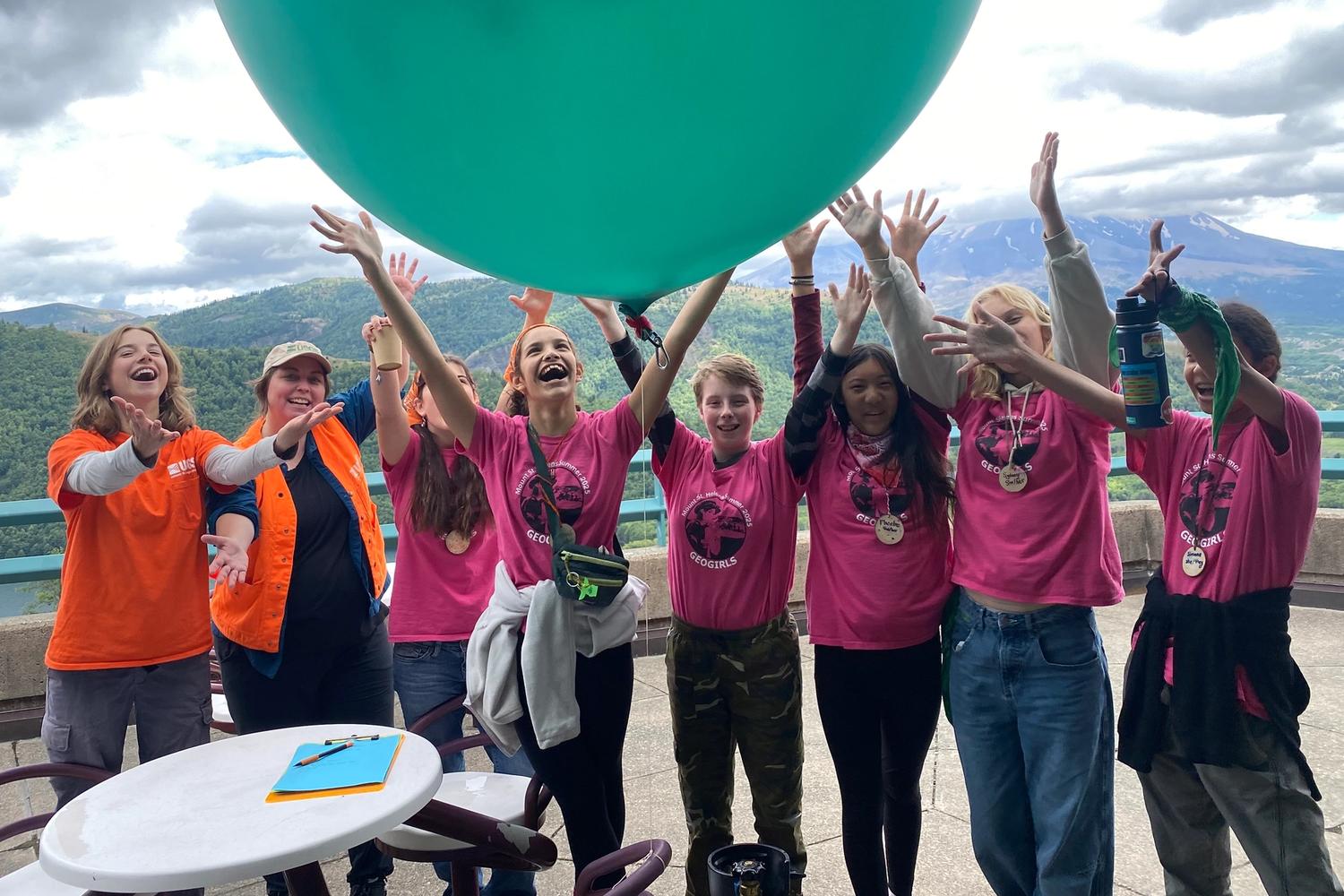 GeoGirls Balloon mapping