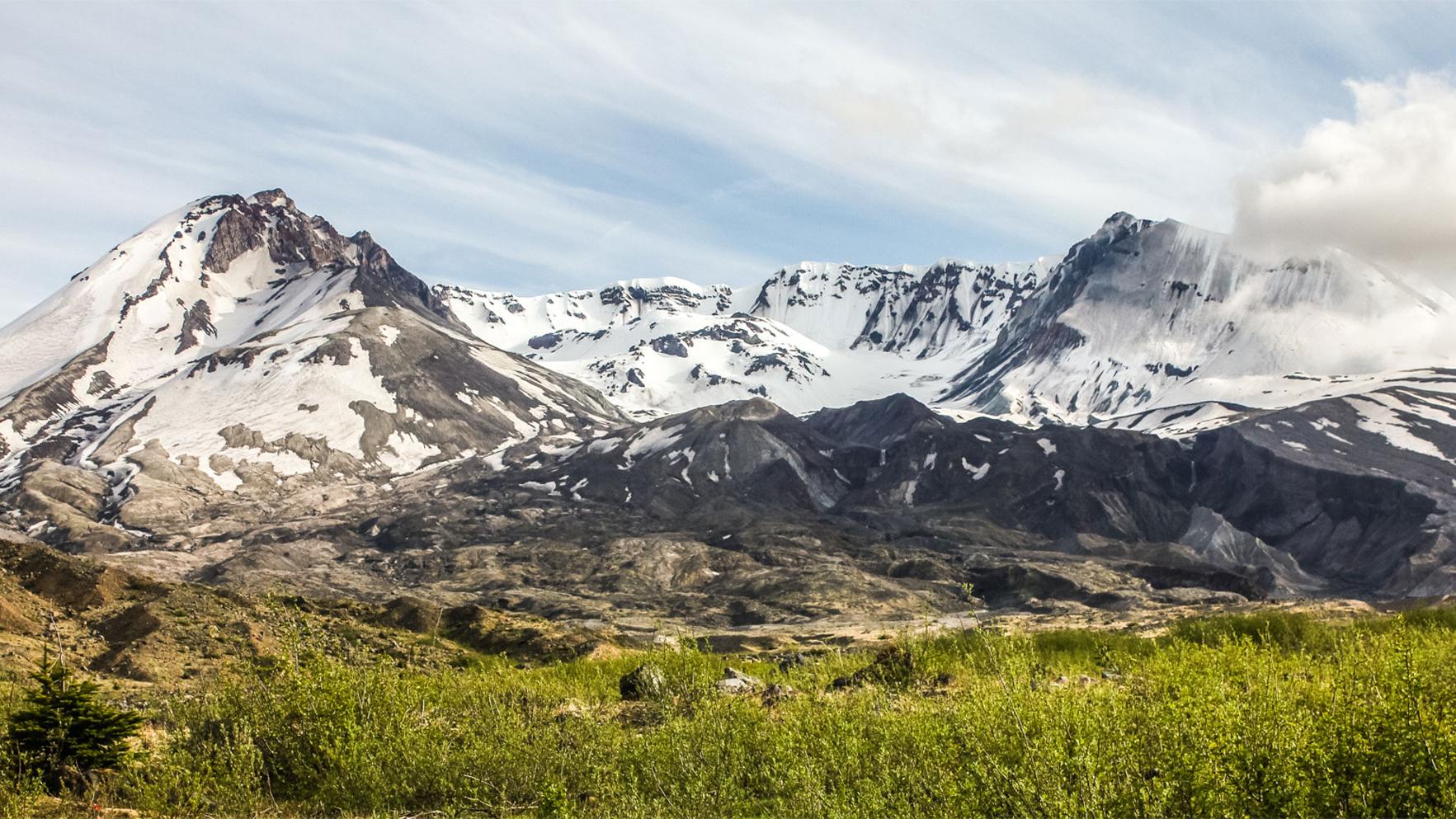 Mount St. Helens from the north