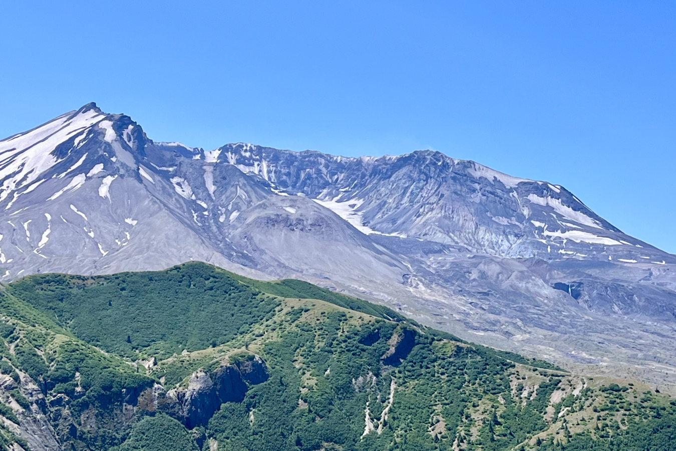Sample of new Mount St. Helens license plate