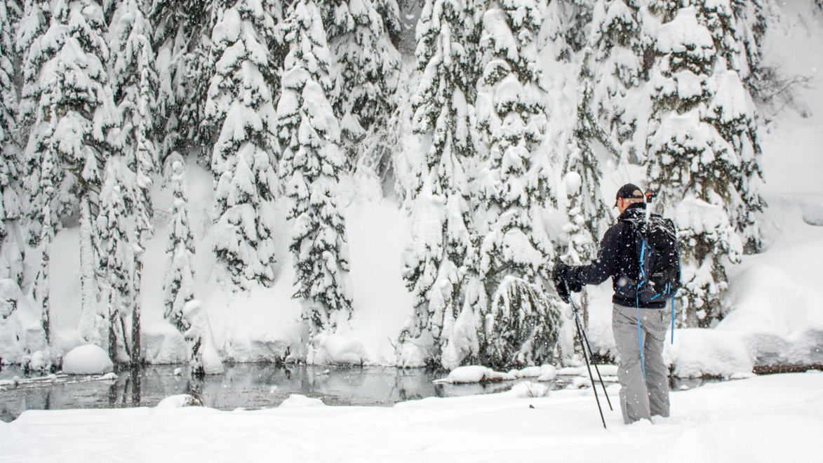 winter at June Lake
