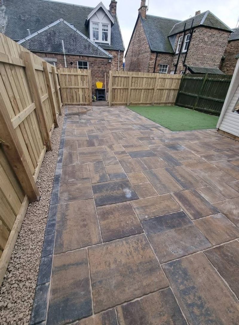 Garden Tile Work