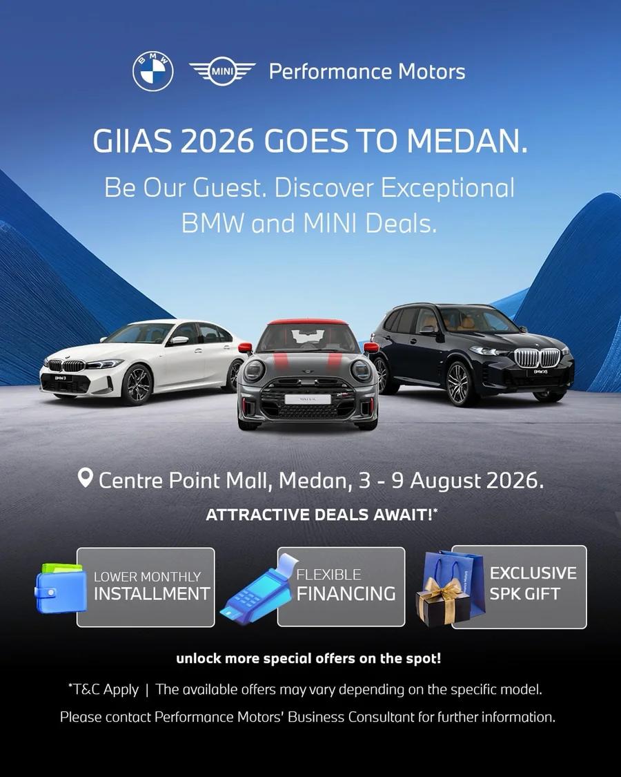 GIIAS 2026 Goes to Medan: BMW and MINI by Performance Motors
