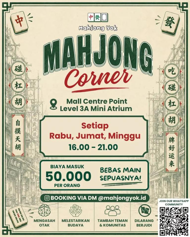 Mahjong Corner: Bebas Main Sepuasnya