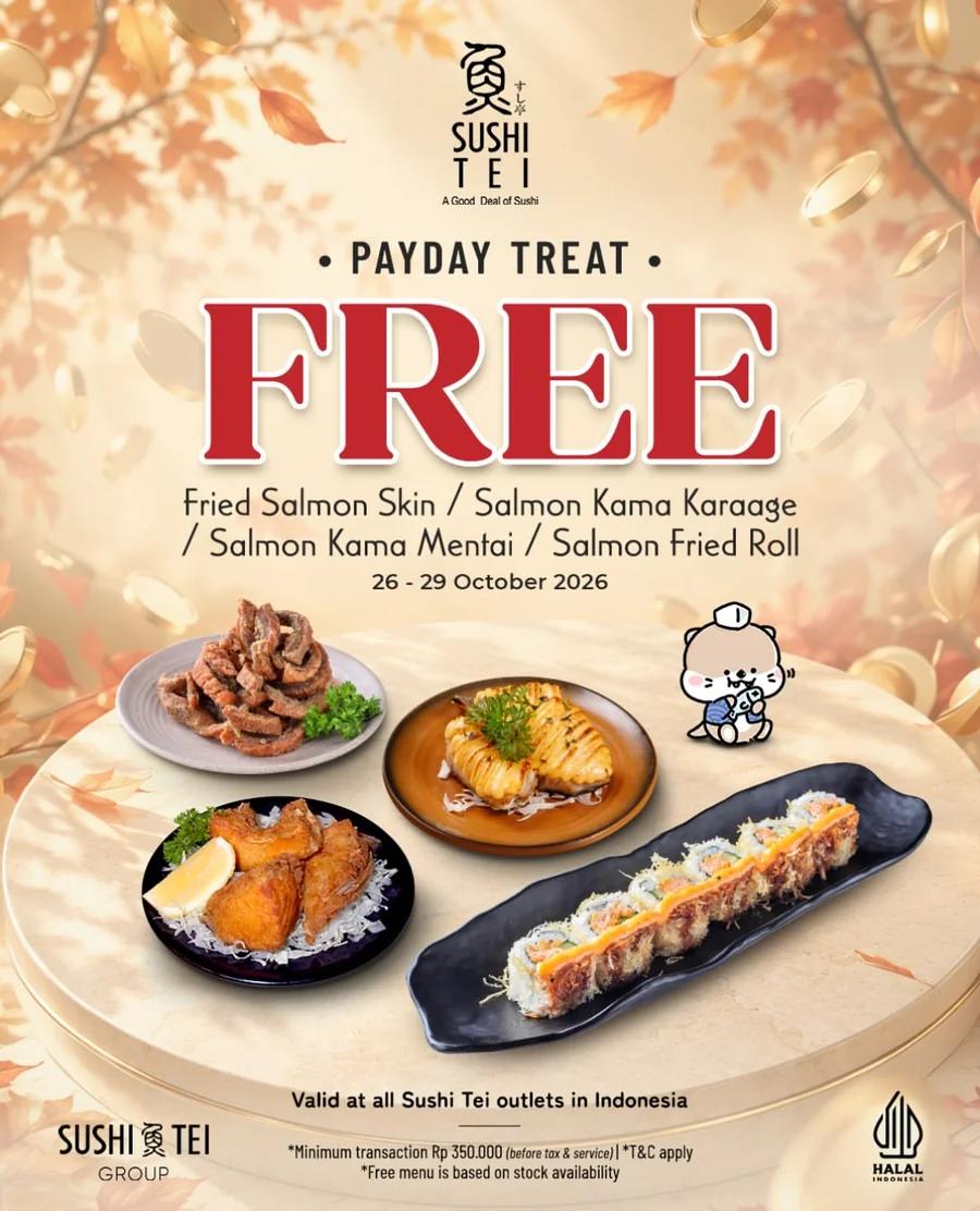 Payday Treat: Free Salmon Treat