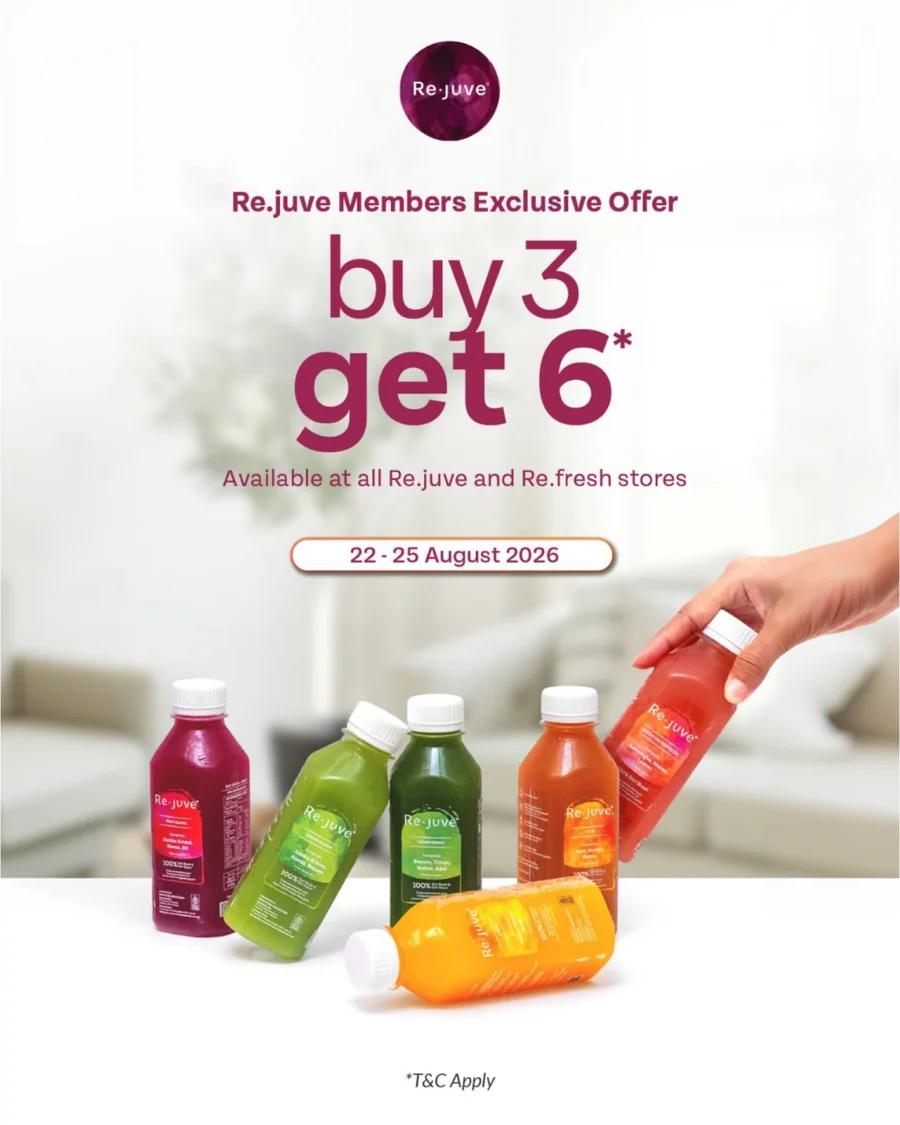 Members Exclusive: Buy 3 Get 6