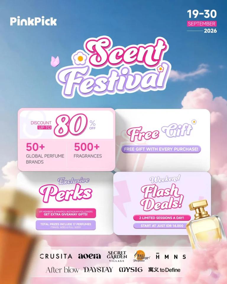 PinkPick Scent Festival: Up to 80% Off