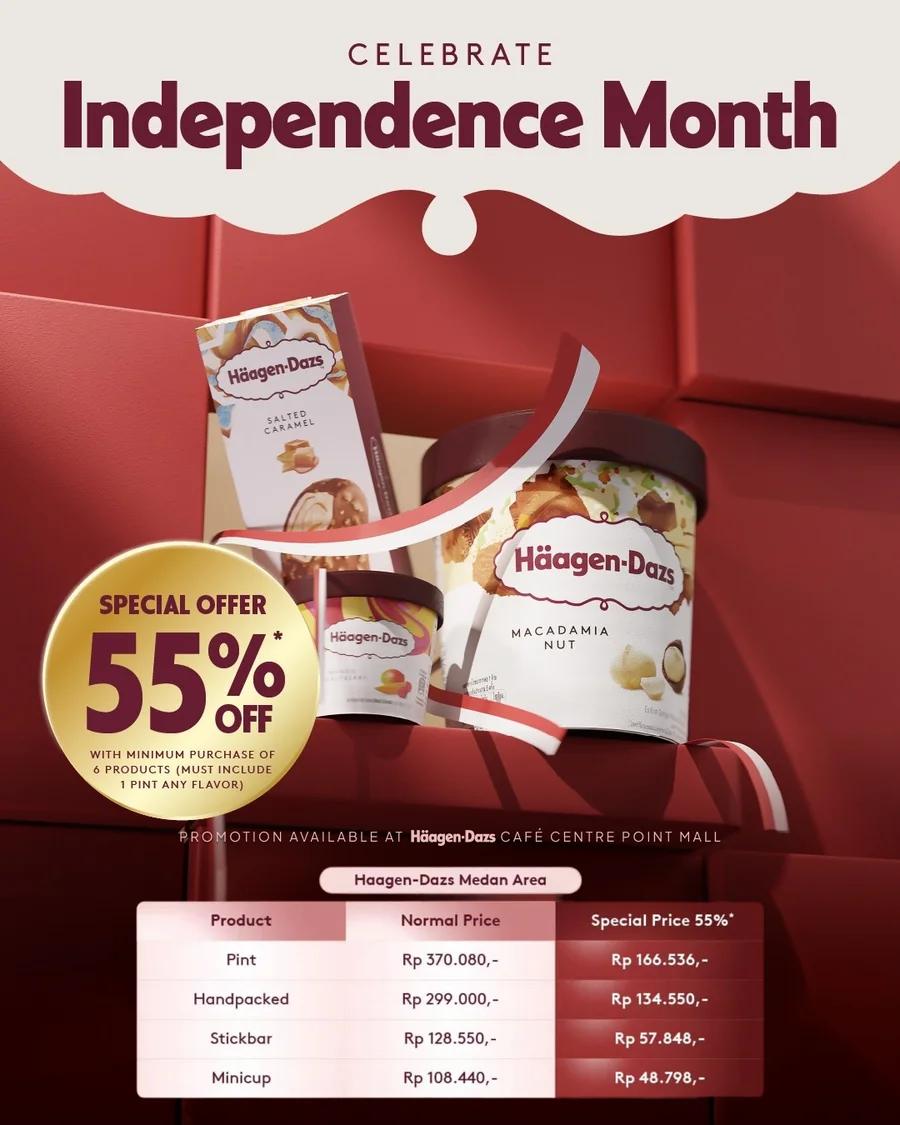 Independence Month Special: 55% Off Your Favourites