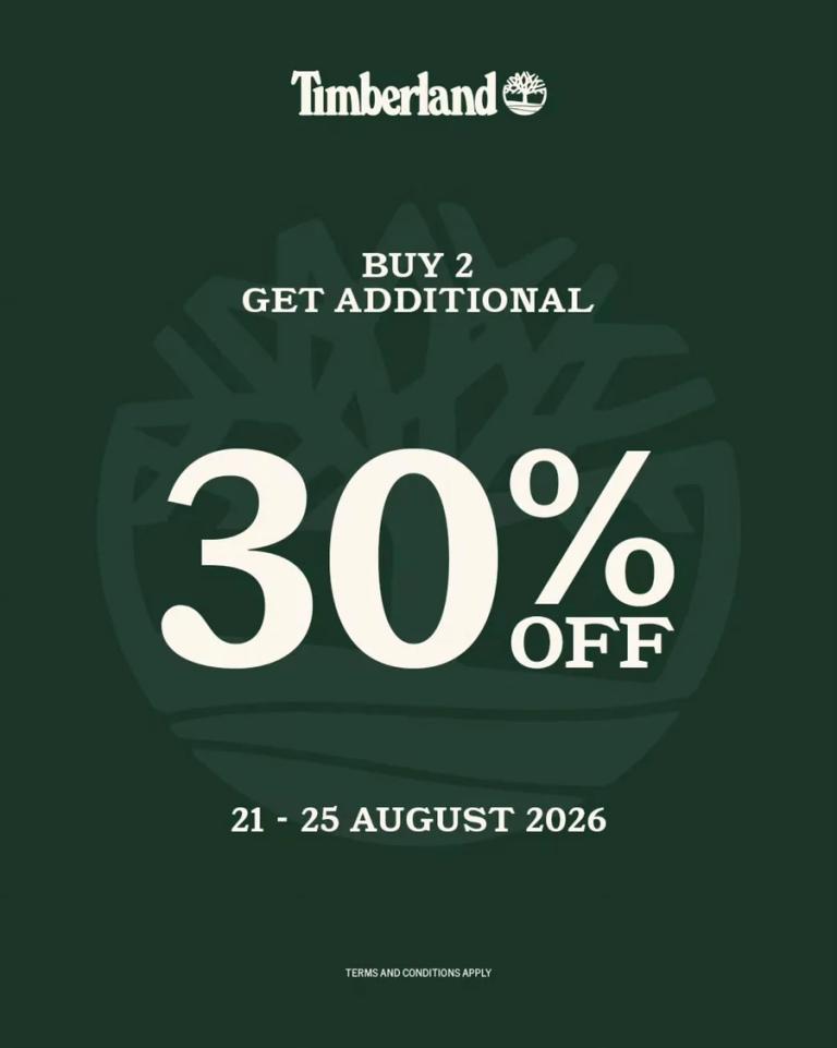Buy 2, Get Additional 30% Off