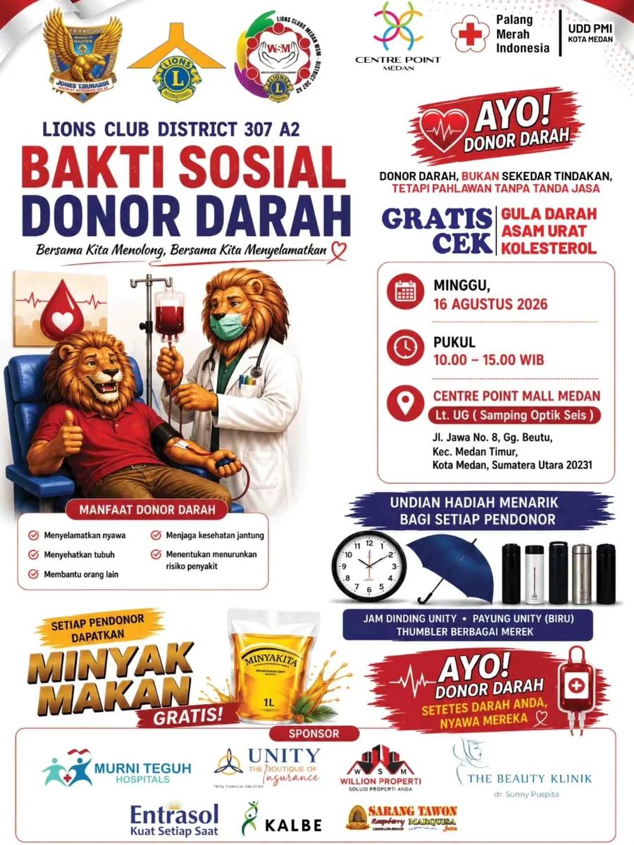 Bakti Sosial Donor Darah
