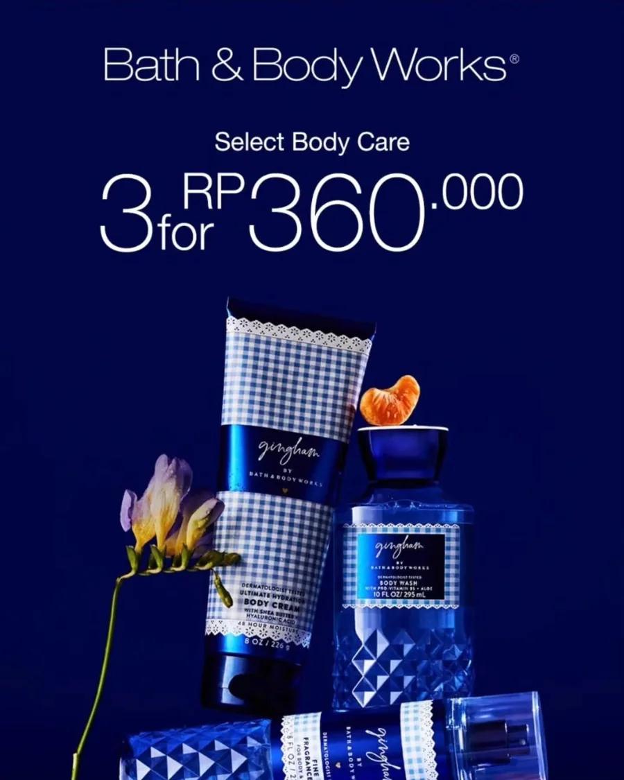 Select Body Care: 3 for Rp360.000