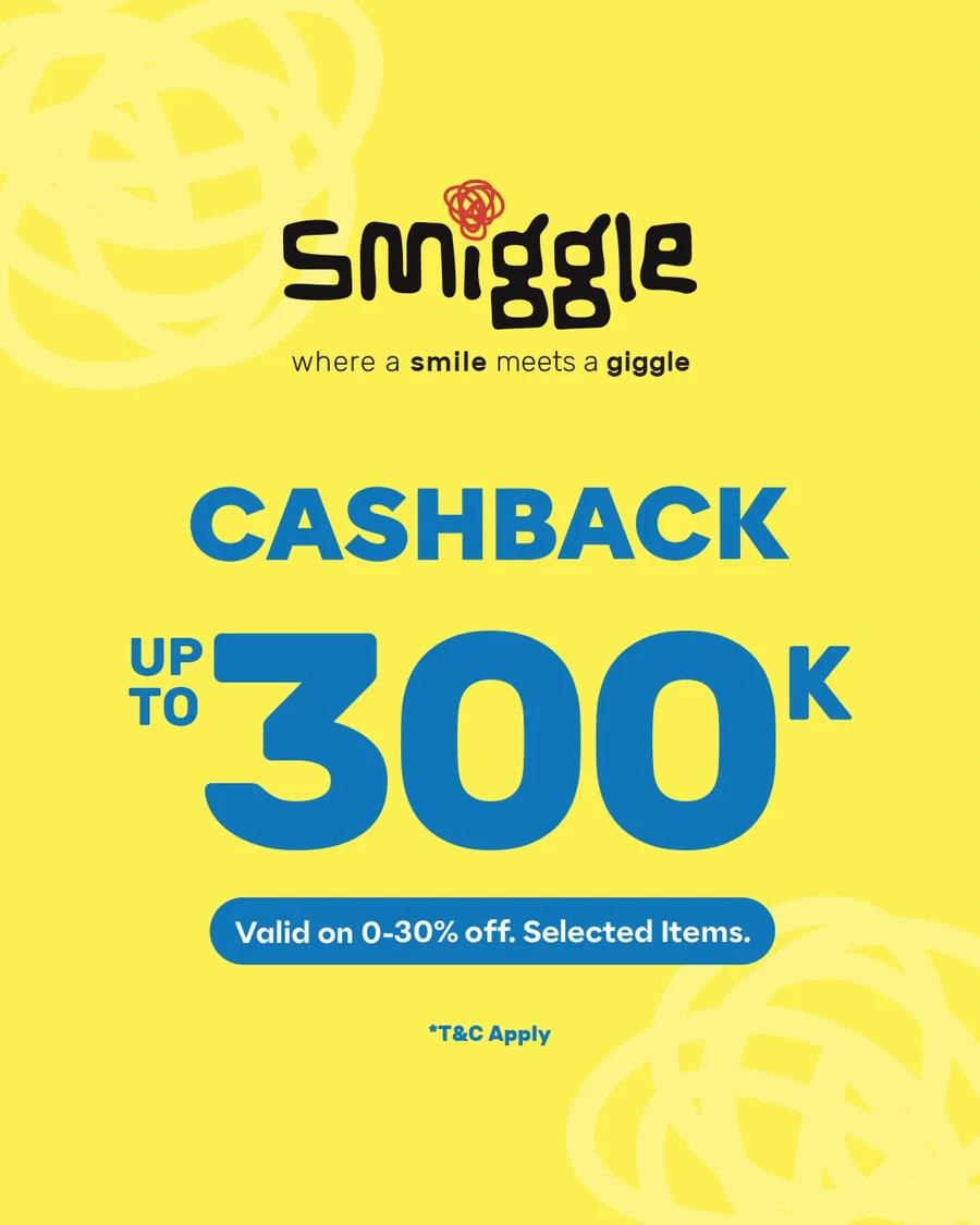 Cashback hingga Rp300.000