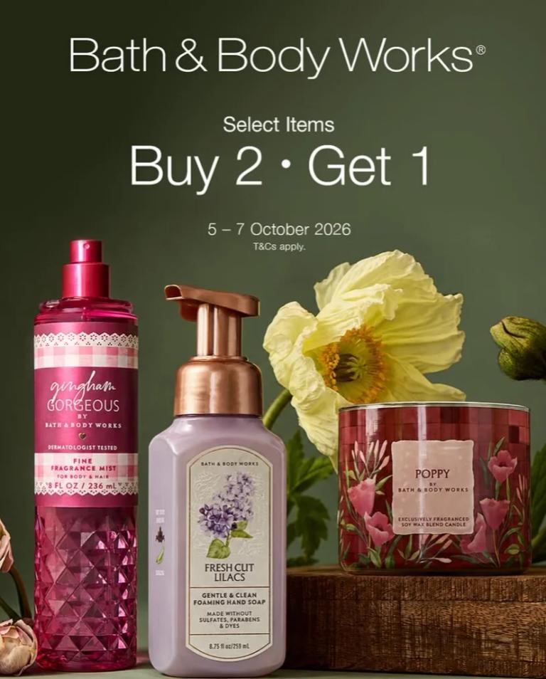 Select Items: Buy 2 Get 1