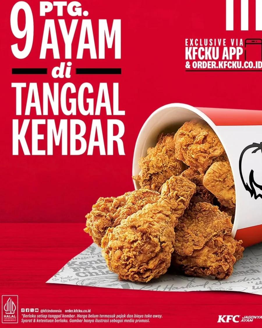 9 Pcs Chicken at Twin Date: from Rp100.000