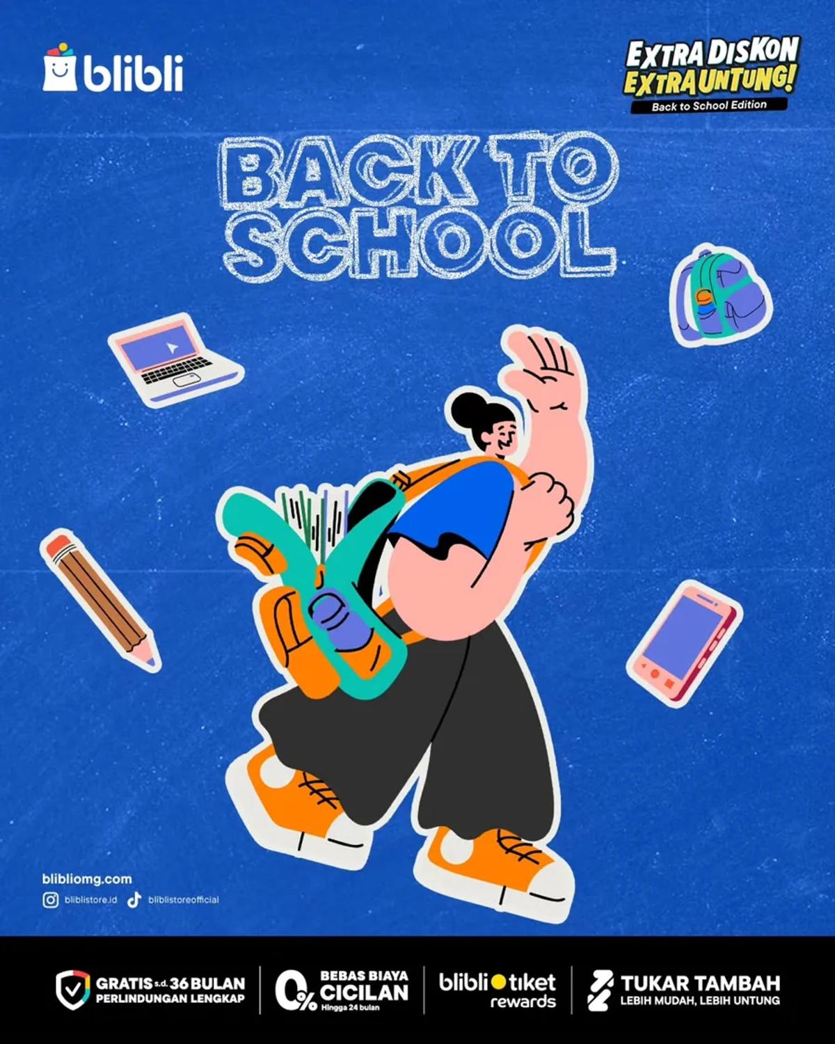 Back to School Edition: Extra Diskon Extra Untung