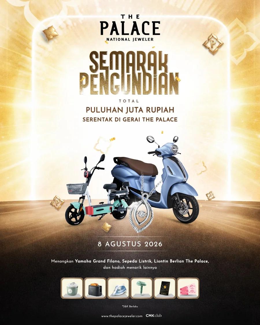 Semarak Pengundian: Undian Berhadiah Motor, Berlian dan Sepeda Listrik