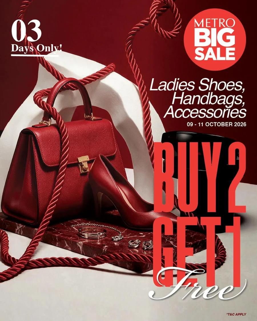 METRO Weekend Special: Buy 2 Get 1 Free