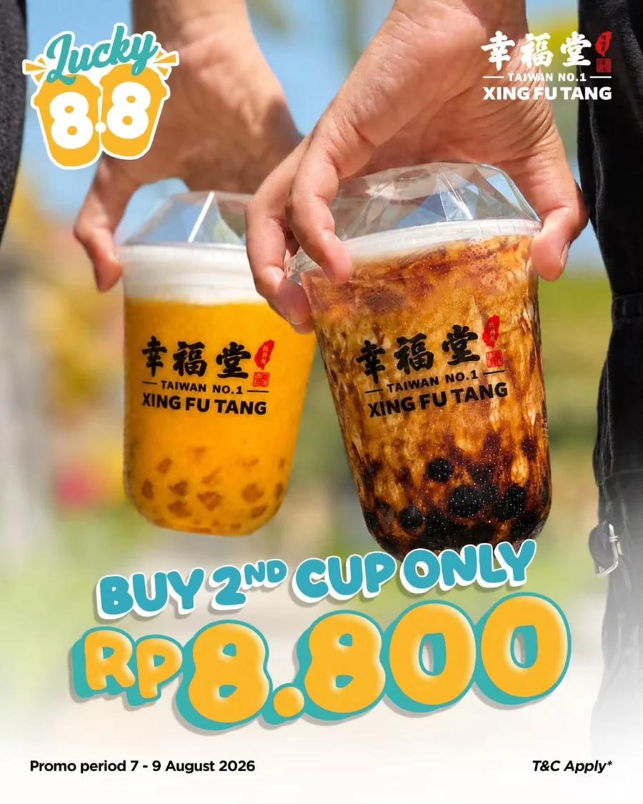 8.8 Deal: Cup Kedua Rp8.800