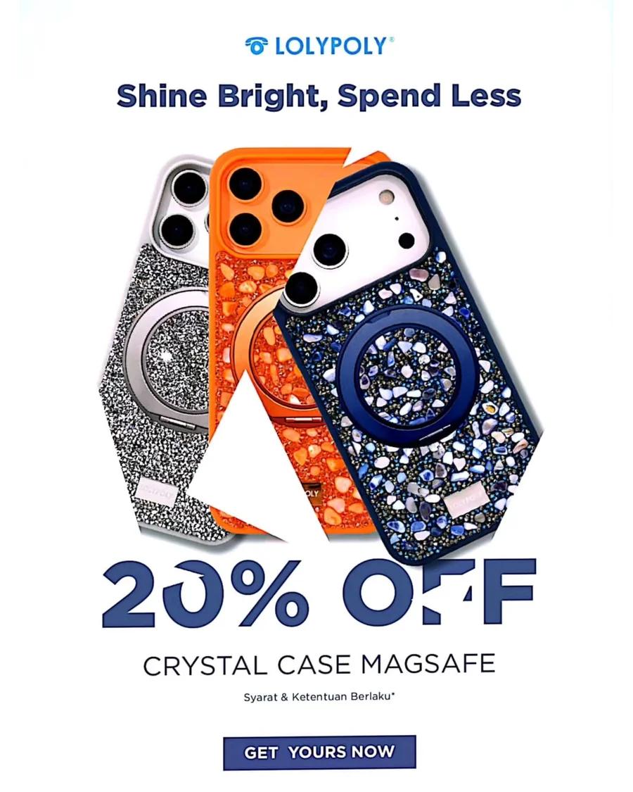 Crystal Case MagSafe: 20% Off