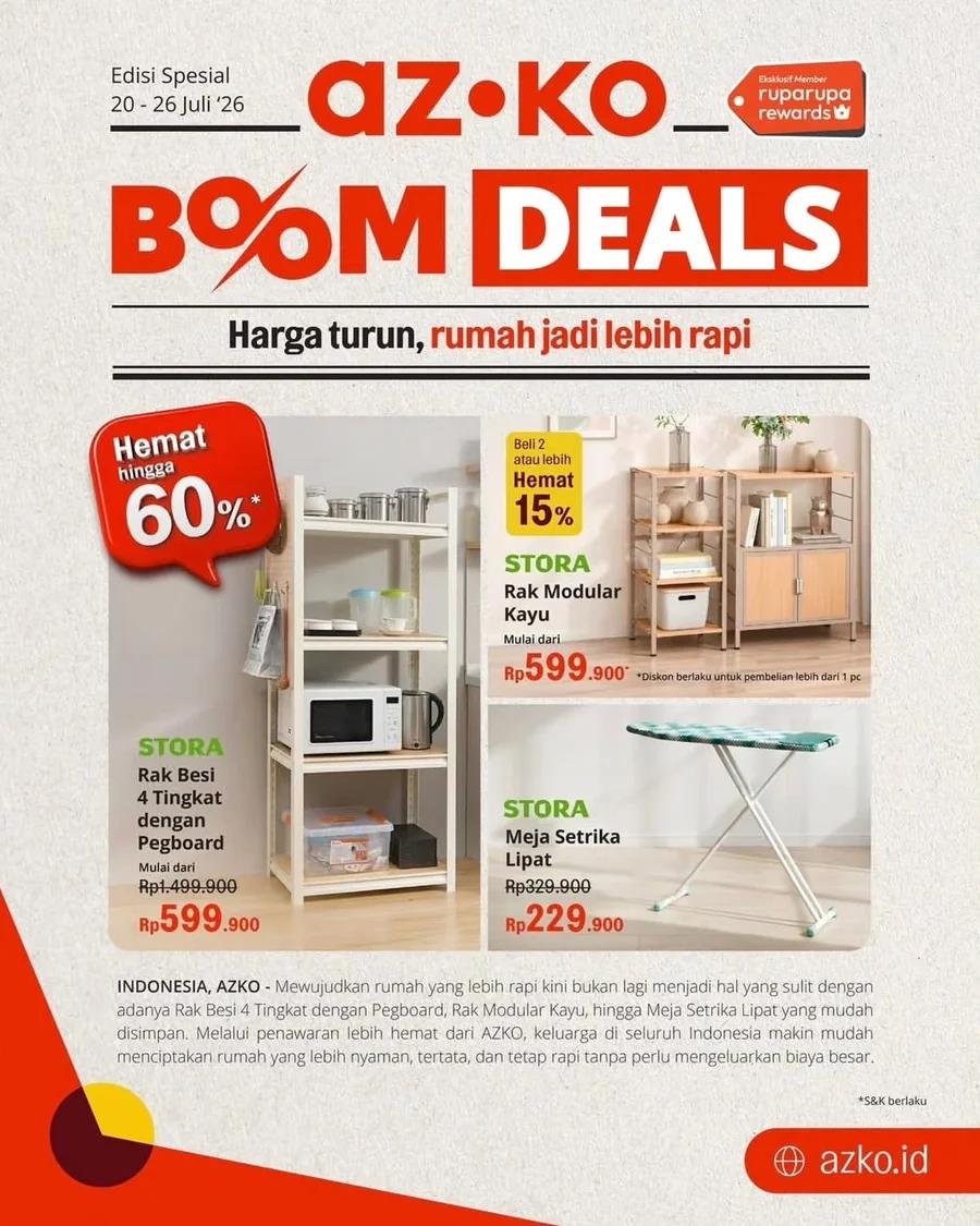 AZKO BOOM DEALS: Hemat hingga 60%