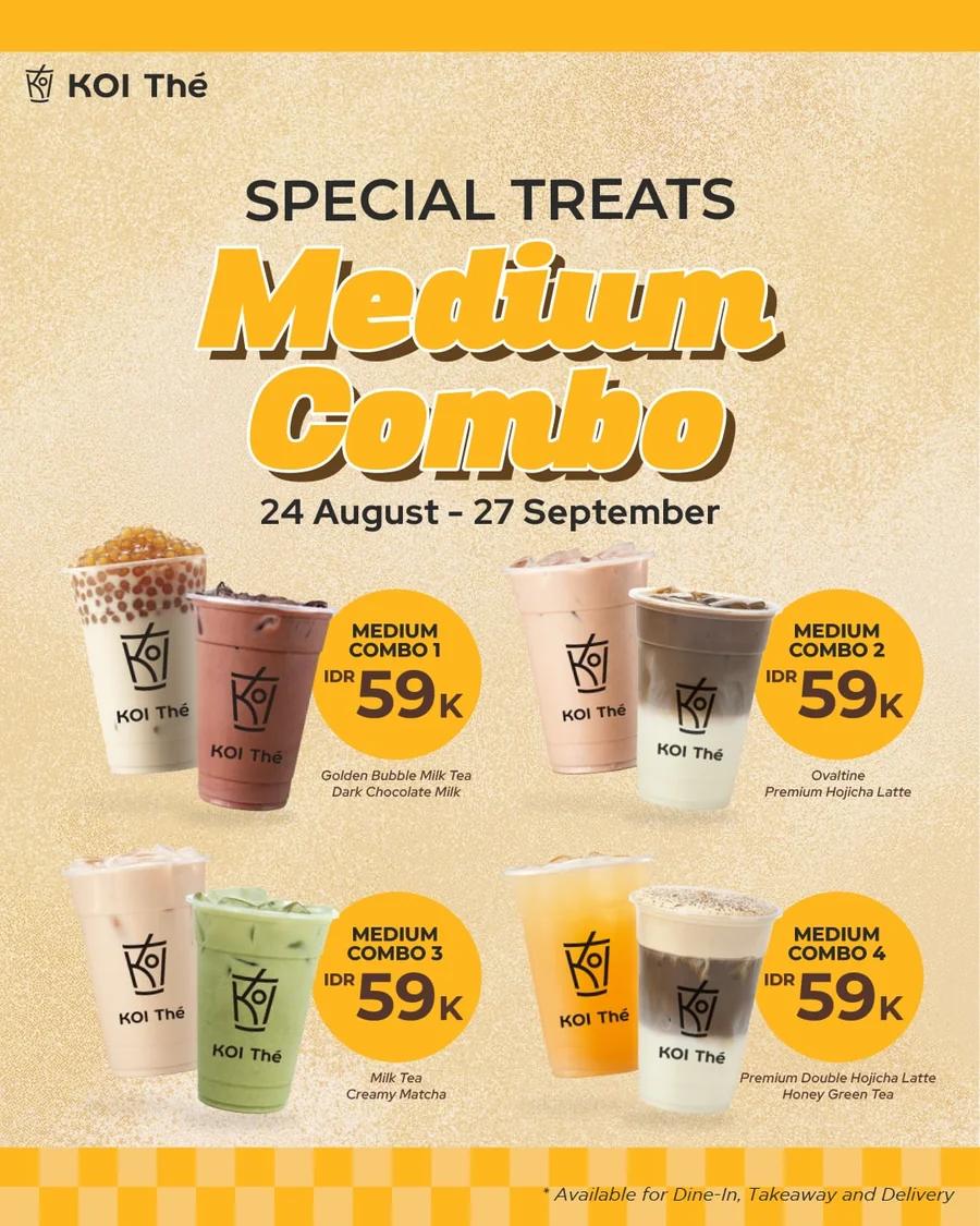 Special Treats: Medium Combo Rp59.000