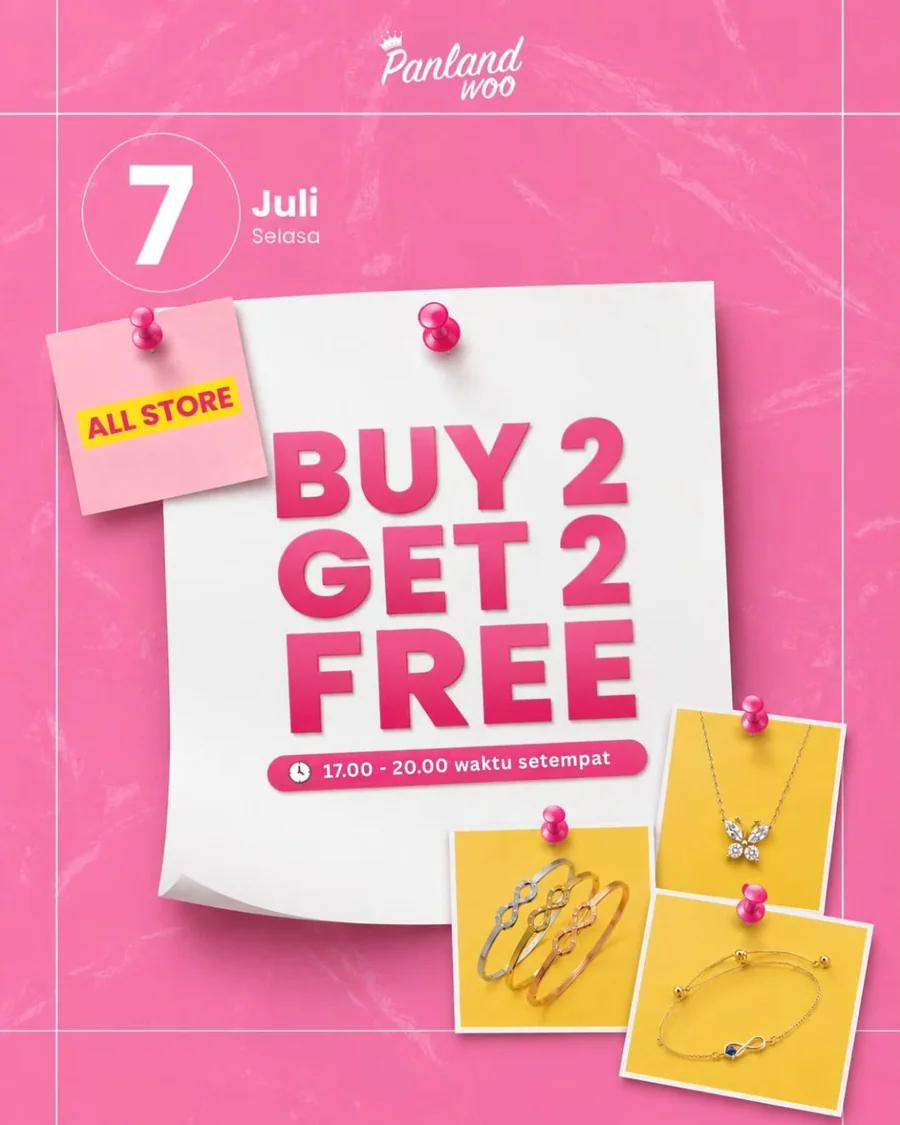 Buy 2 Get 2 Free: One Day Only