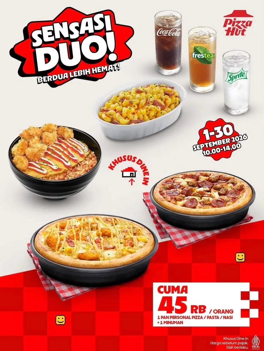 Sensasi Duo: Lunch Rp45.000/Orang