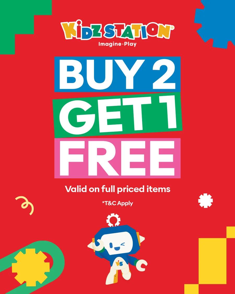 Kidz Station: Buy 2 Get 1 Free