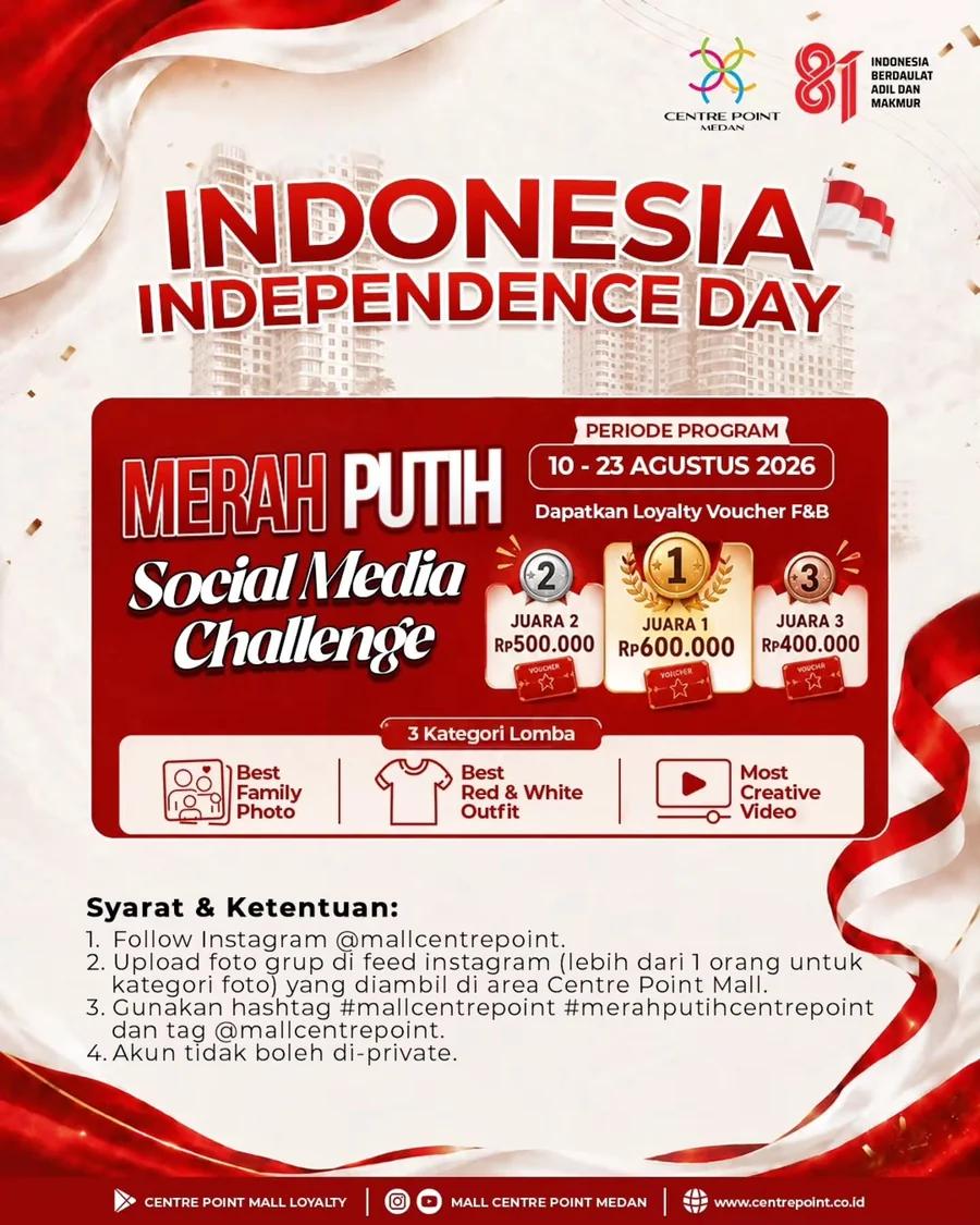 Merah Putih Social Media Challenge